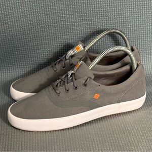 Sperry Top-Sider Flex Deck CVO Canvas Grey‎ Oxford Sneakers Big Boy Size 5